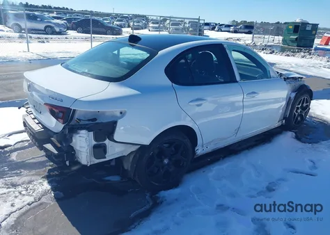 2022 Alfa Romeo Giulia Ti Rwd from USA, damaged, VIN ZARFAMBN2N7660956